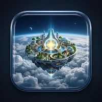 Floating Skylands Wallpaper