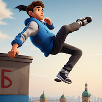3D Parkour Only Go Up Game