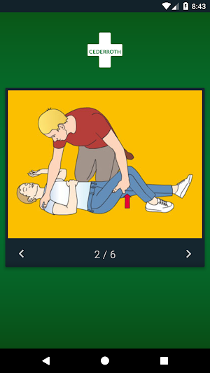 Cederroth First Aid Screenshot 1