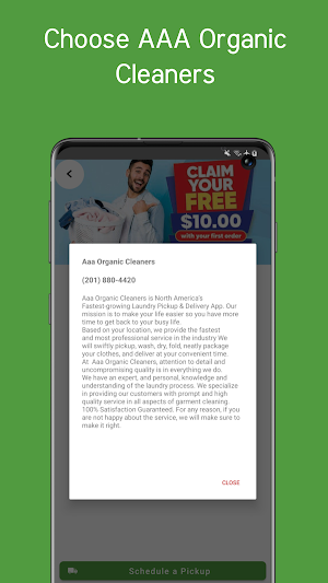 AAA Organic Cleaners Screenshot 3