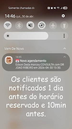 Vem De Novo - Gestão de Agenda Screenshot 1