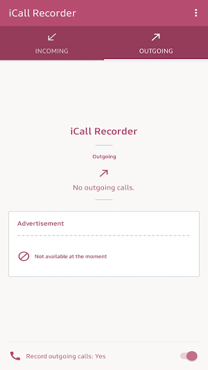 iCall Recorder Screenshot 1
