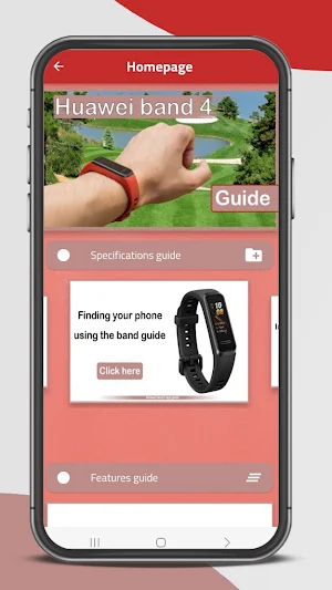 Huawei band 4 app | guide Screenshot 1