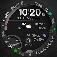 Digital Watch Face CUE115