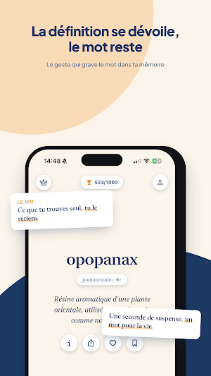 Proust : vocabulaire français Screenshot 1