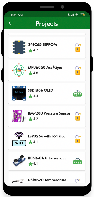 PRO Pico Projects with uPython Screenshot 1
