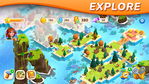 Bloom & Breakfast: Merge Town Screenshot 2