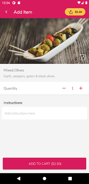Lucca's Grill Screenshot 3