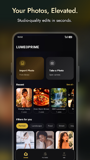 LumeoPrime: Filters & Presets Screenshot 0