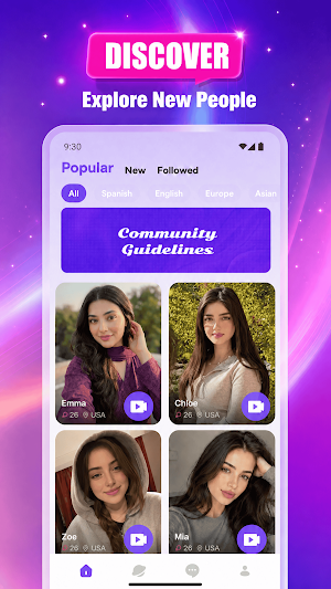 Gloria - Chat Space Screenshot 1