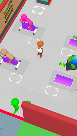 Gym Tycoon Manage Fitness Club Screenshot 1