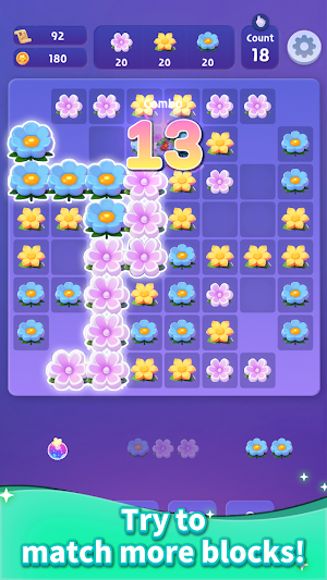Blossom Match Blocks Screenshot 1