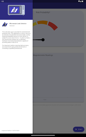 IN Microwave Leak Detector Screenshot 3