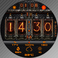 N-SPORT667 Oranger Watch Face