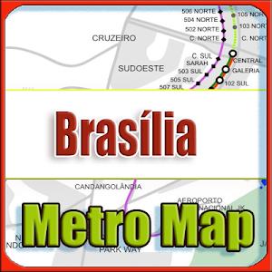 Brasília Metro Map Offline Screenshot 0