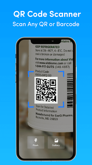 WiFi QR Scanner Barcode Reader Screenshot 0