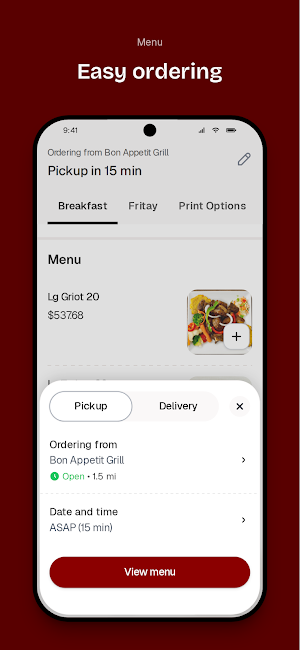 Bon Appetit Grill Screenshot 2