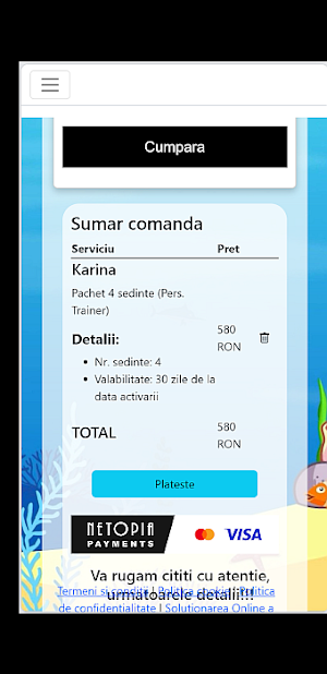 SwimmingTeam Screenshot 2