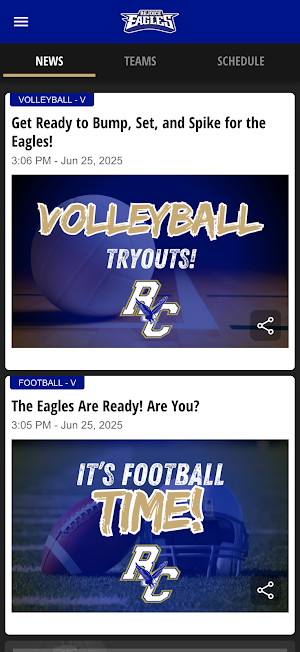 RCS Eagles Screenshot 1