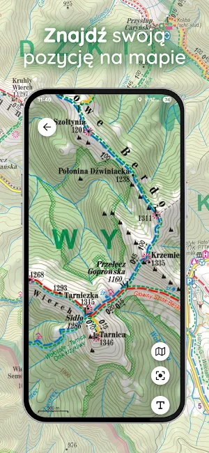 Bieszczady – mapa turystyczna Screenshot 3