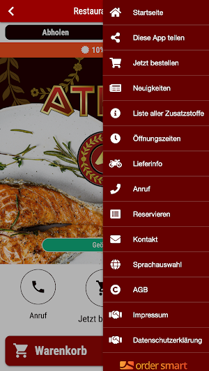Restaurant Athos Screenshot 2