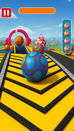 Rolling Going 3D Ball Game Screenshot 1
