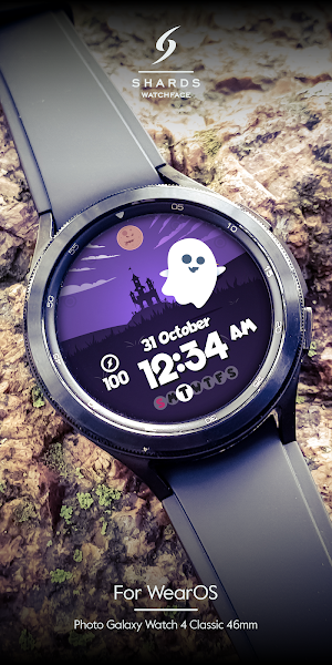 SH003 Watch Face, WearOS watch Screenshot 2
