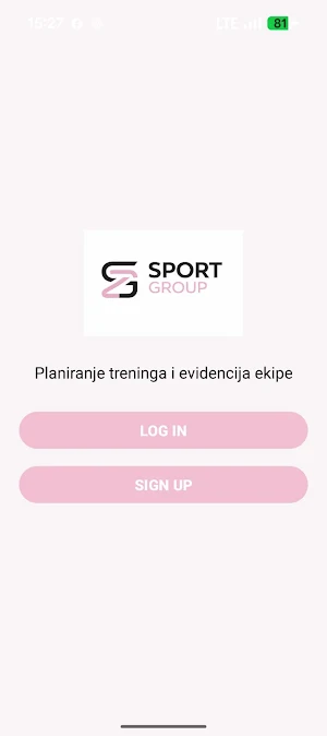 Sport Group Screenshot 0