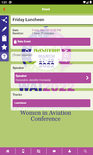 WAI Events Screenshot 2