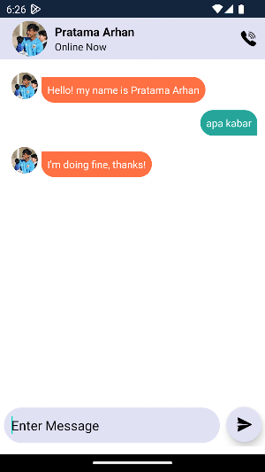 Pratama Arhan Video Call Chat Screenshot 1