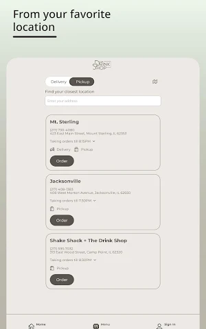 The Drink Shop Screenshot 2