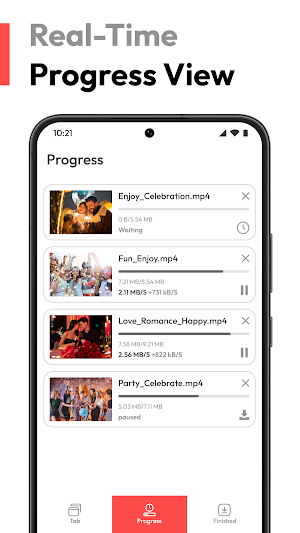 Video Downloader : Home Screen Screenshot 2