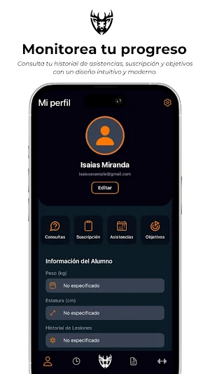 Im Entrenamientos App Screenshot 0