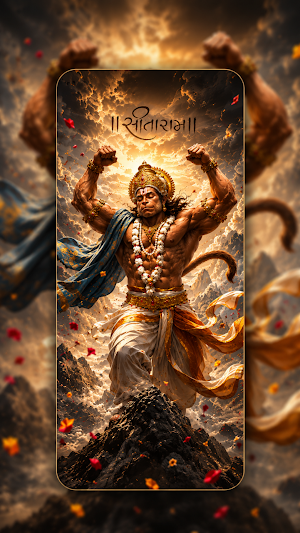 Lord Hanuman Wallpaper Live 4K Screenshot 0