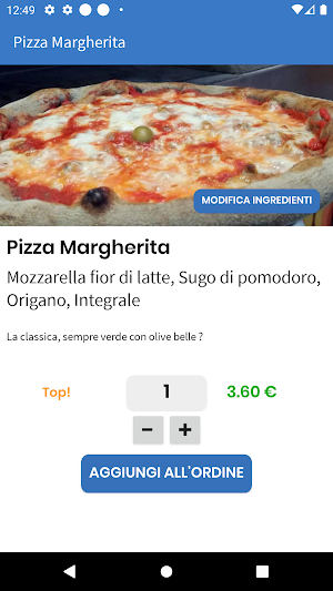 The Food App Screenshot 1