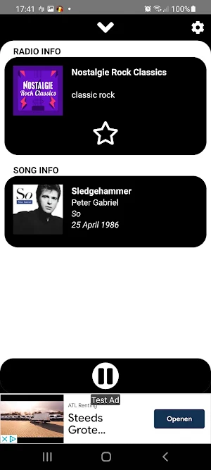 Belgium radios Screenshot 1