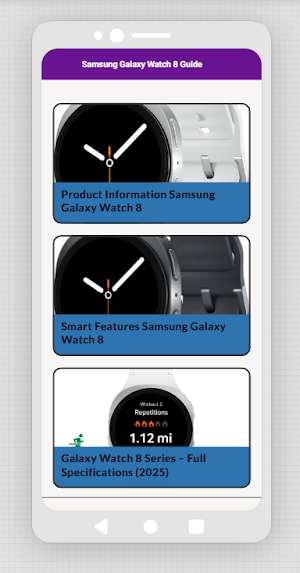 Samsung Galaxy Watch 8 Guide Screenshot 2