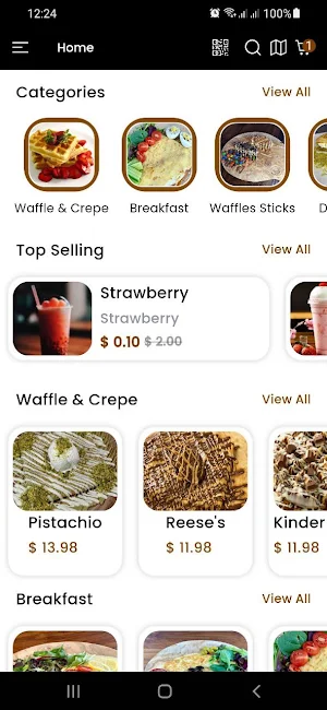 Cello Cafe & Crepes Screenshot 1