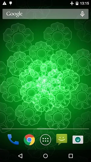 Neon Flower Live Wallpaper Screenshot 3