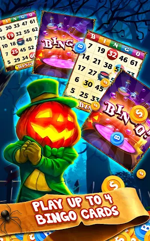 Halloween Bingo - Free Bingo Games Screenshot 2