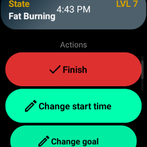 Intermittent Fasting - Wear OS Screenshot 1