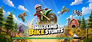 Hill Climb Bike Stunts Screenshot 0