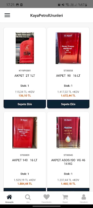 Kaya Petrol Ürünleri Screenshot 1