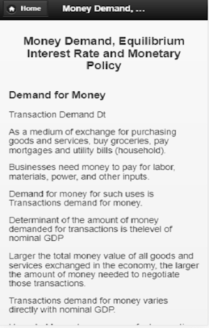 Money and banking Screenshot 1