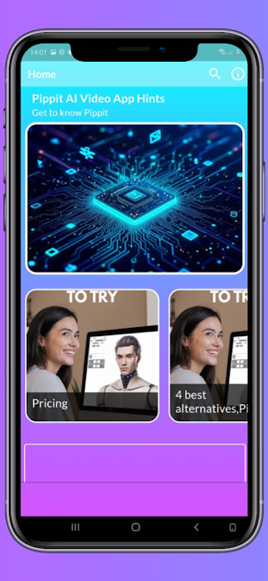 Pippit AI Video Generator Hint Screenshot 1