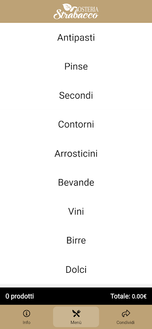 Osteria Strabacco Screenshot 1