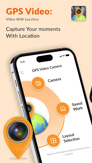 GPS Map Camera Video App Screenshot 0
