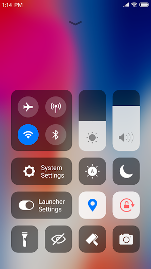 iLauncher for OS 12 - Stylish Theme and Wallpaper Screenshot 2