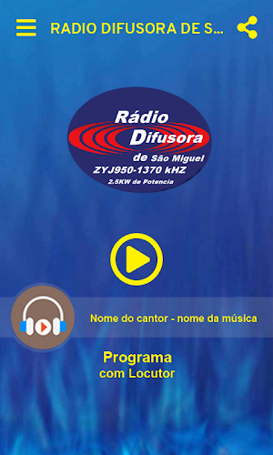 Rádio Difusora de São Miguel Screenshot 1