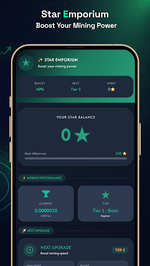 USDT Cloud Mining Screenshot 2